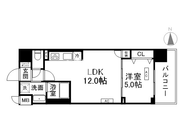 ベラジオ雅び京都三条通の間取り