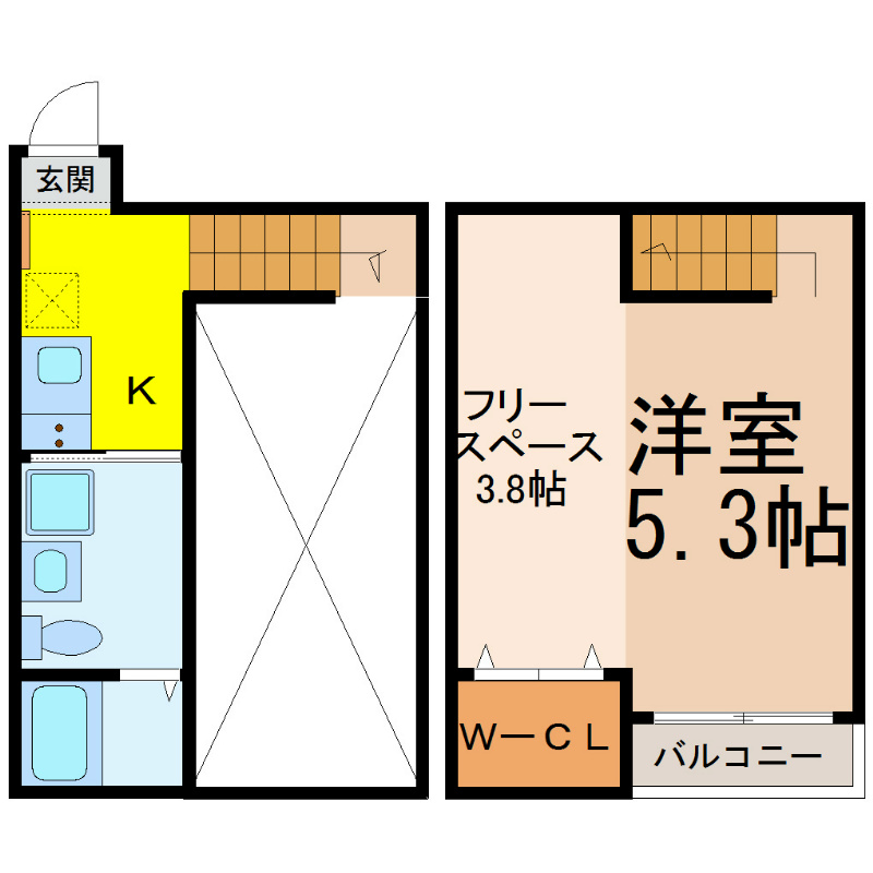 【アルコイリスの間取り】