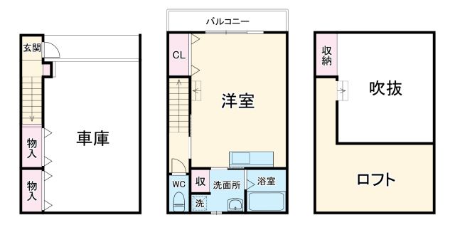 RIHITO一津屋GHの間取り