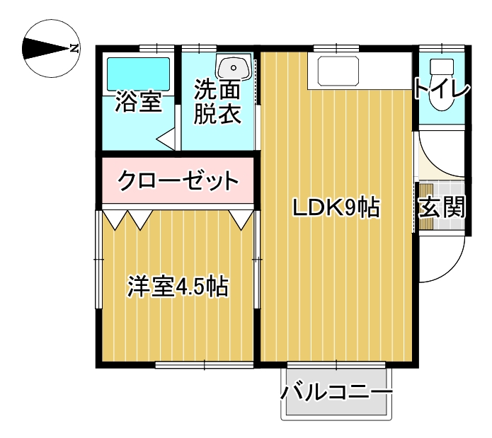 メゾンプランタンの間取り