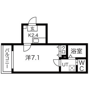 ＡＤＤＩＣＴ向山の間取り