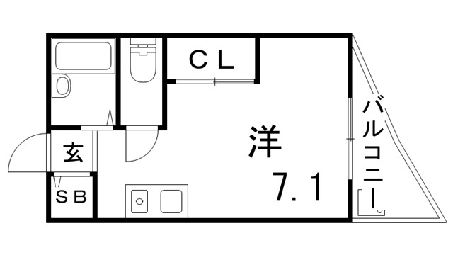 ワコーレ東山の間取り