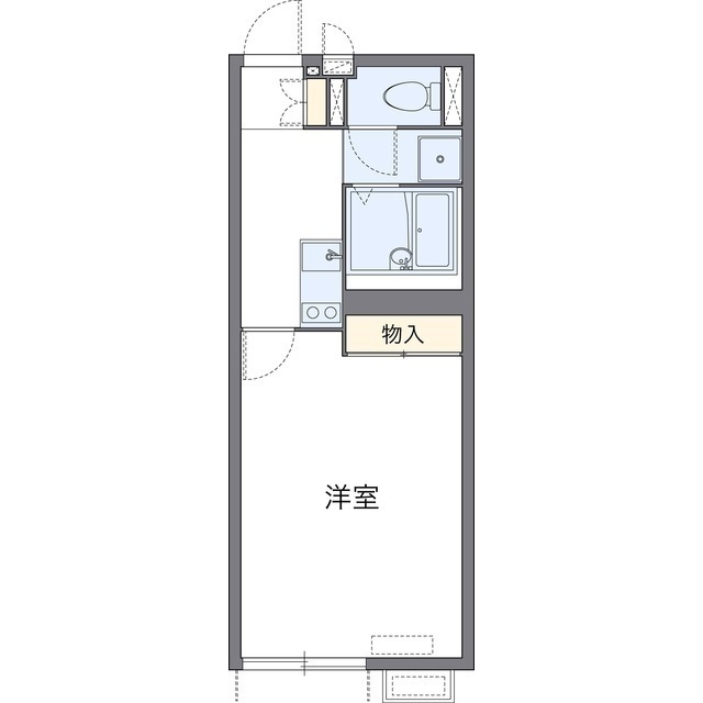 レオネクストニューフィールドの間取り