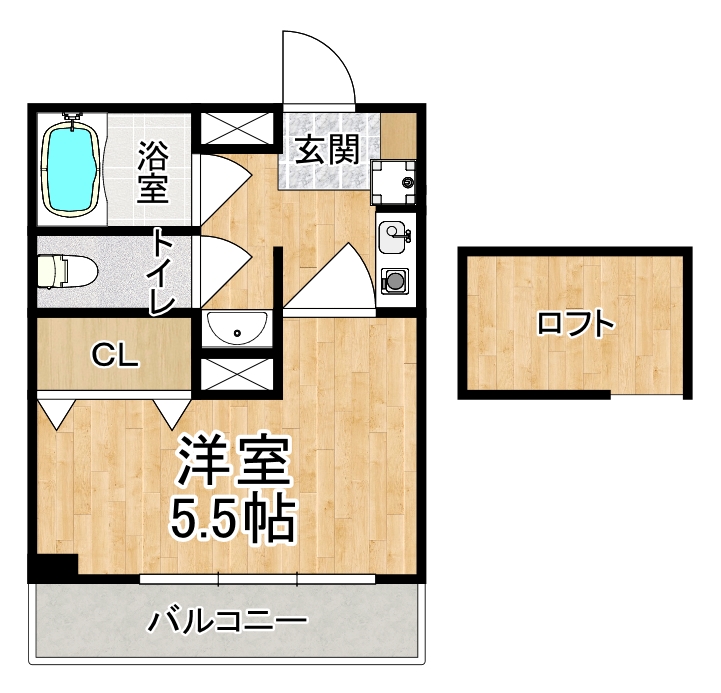 ニュープレジデント藤澤の間取り