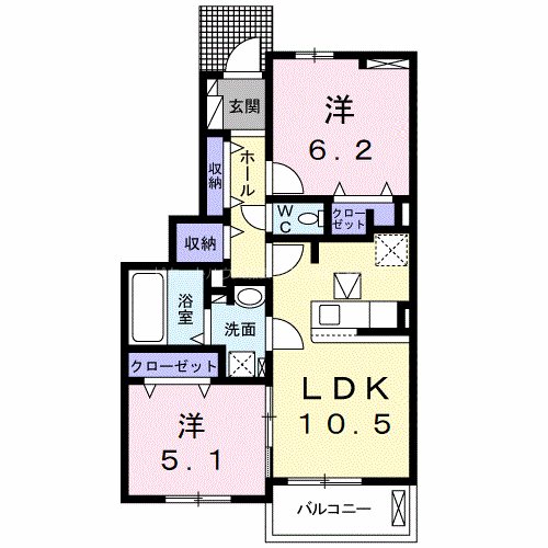 エル　モンテの間取り