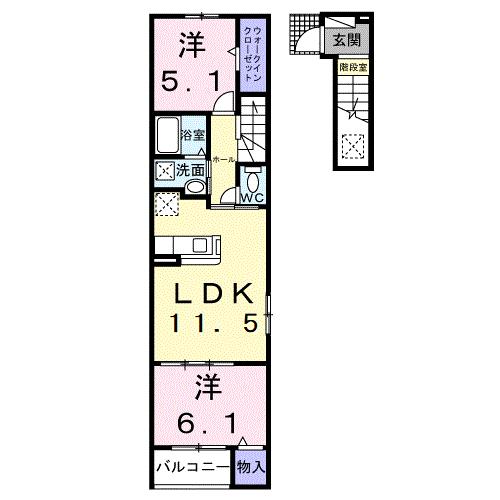 ＦＲＥＥＤＯＭ（フリーダム）の間取り