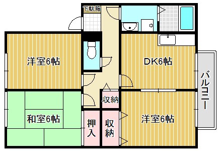 ベルドミールの間取り