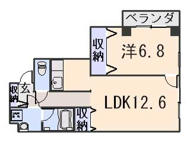 リアライズ小山西御所(旧ヒルズ山科)の間取り