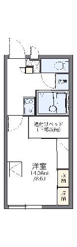 レオパレスＡｐｆｅｌの間取り