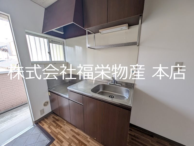 キッチン　2口コンロ設置可