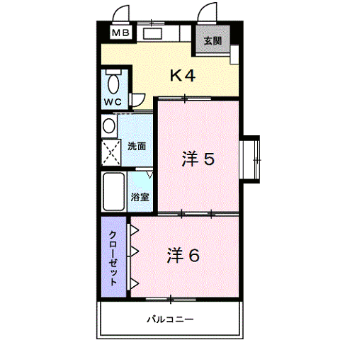 サニープレイスの間取り