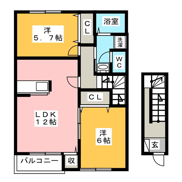 クァイエットメゾン天王の間取り