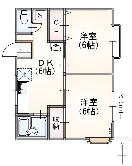 ファミーユグリーンの間取り