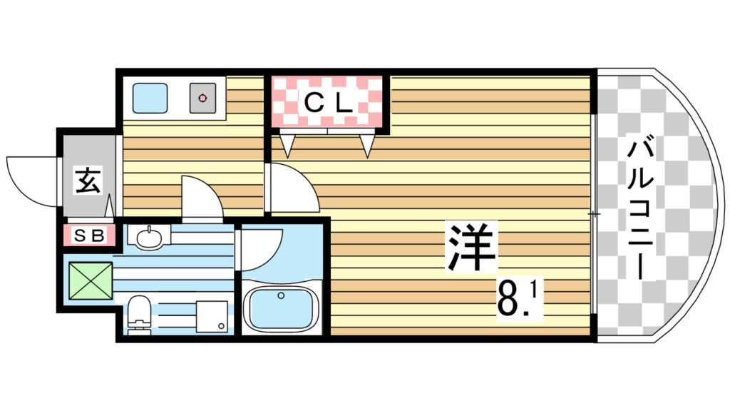 ForYou神戸・灘の間取り