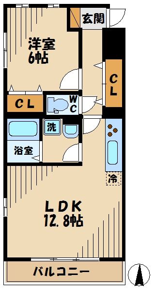 コンフォールの間取り