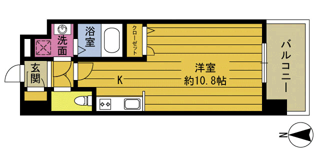 Ｓ－ＦＯＲＴ高砂町の間取り