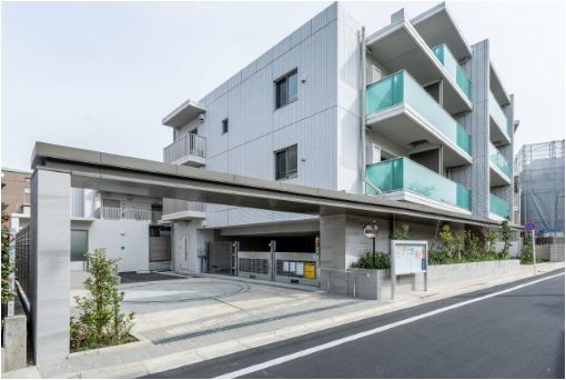 【大田区中馬込のマンションの駐車場】