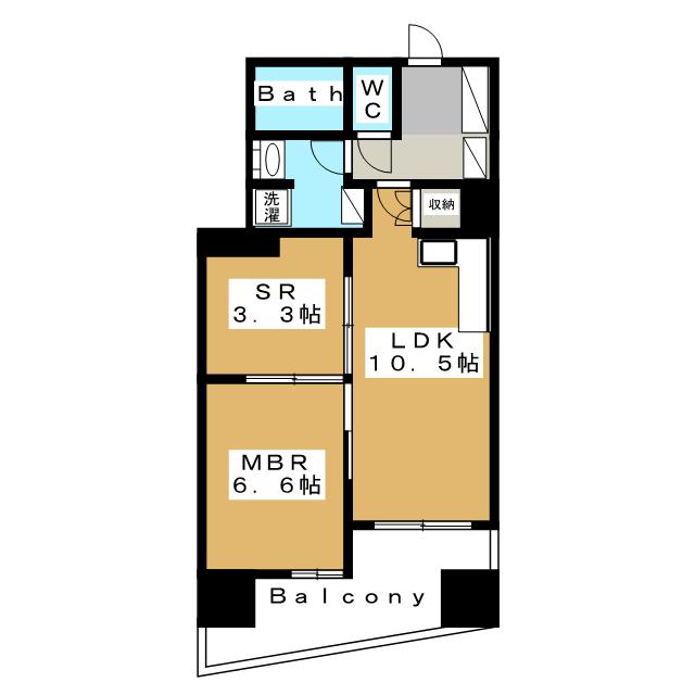 大田区西糀谷のマンションの間取り