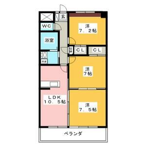 はなみずきの間取り