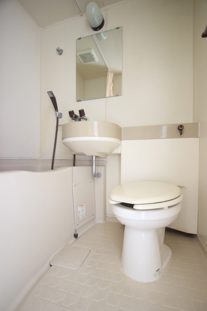 バス・シャワールーム　写真は別号室のものです。