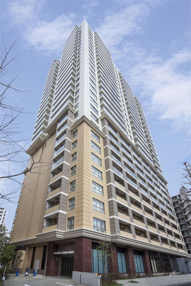 レジディアタワー目黒不動前の建物外観