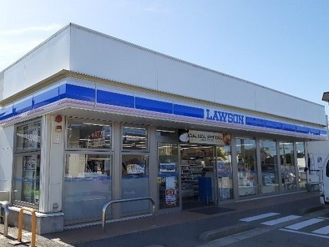 コンビニ　ローソン富山新庄町南店（コンビニ）まで450m