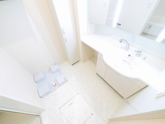 洗面設備　忙しい朝には欠かせない洗面所です