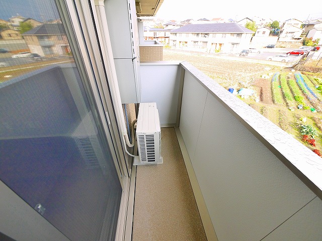 バルコニー　落ち着いた時間を過ごせるバルコニーです