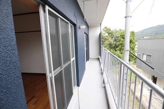 バルコニー　※別部屋の写真です