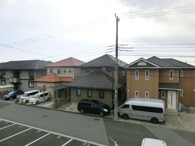眺望　高い建物がなくあっぱく感がありません。