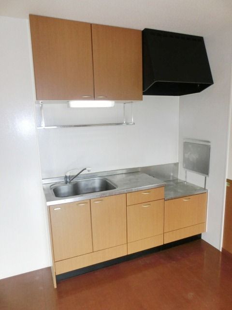 キッチン　２口コンロ設置できます。