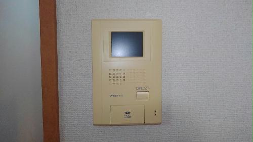 セキュリティ　モニター付きインターフォン完備