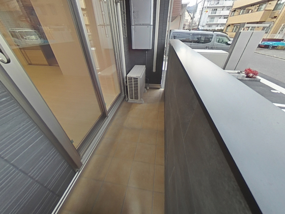 バルコニー　※別号室の写真です