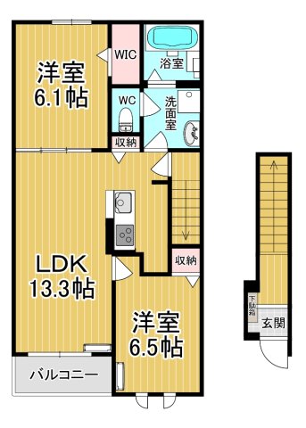 ル・シエルの間取り