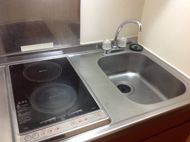 キッチン　電気コンロ　2口