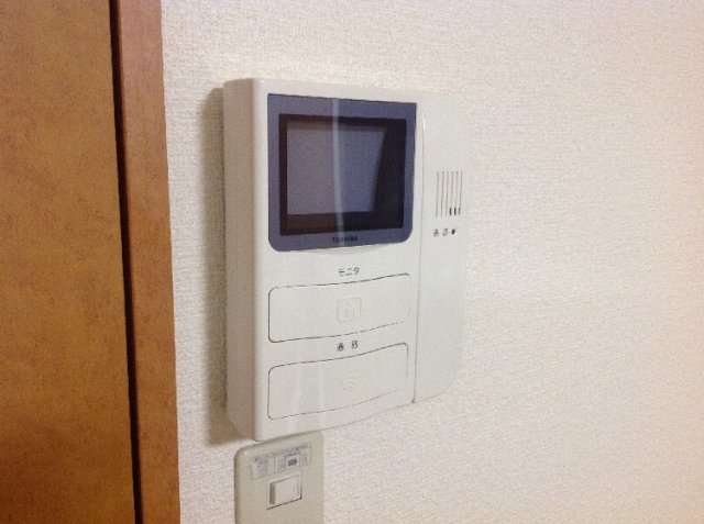 セキュリティ　モニター付きインターホン