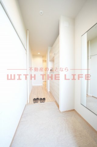 玄関　明るい玄関です