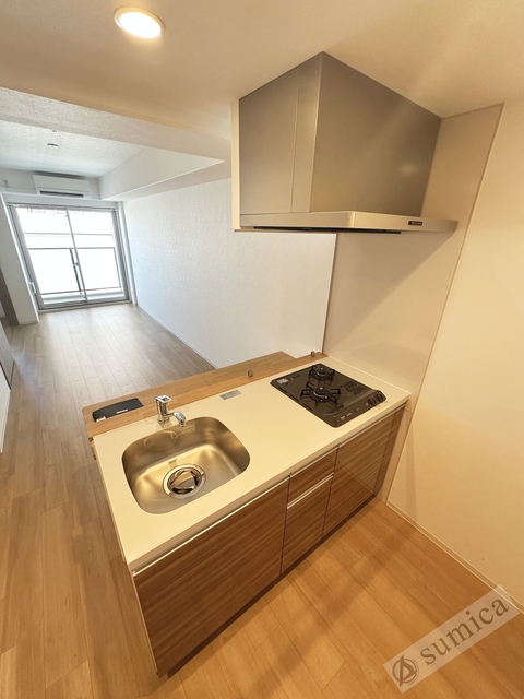 キッチン　２口システムキッチン・お料理もグレードアップ♪♪