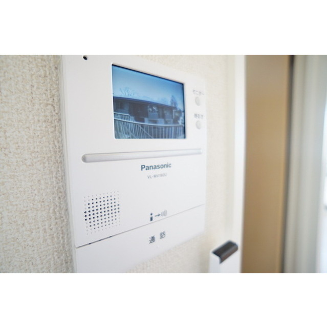 セキュリティ　不意の来客にも安心ですね