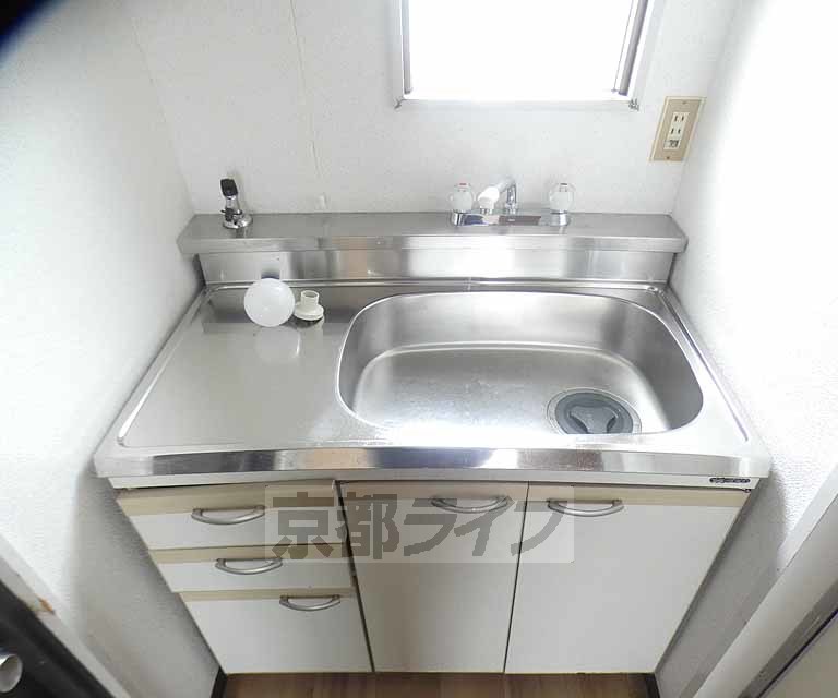 キッチン　ガスコンロ設置可