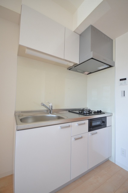 キッチン　写真は別号室のものです。