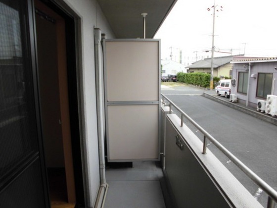 バルコニー　他号室のお写真です