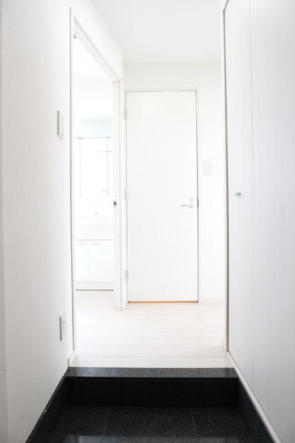 玄関　ゆったりとした玄関です
