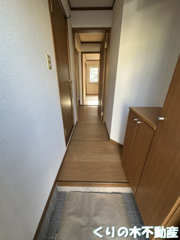 玄関　明るい玄関です