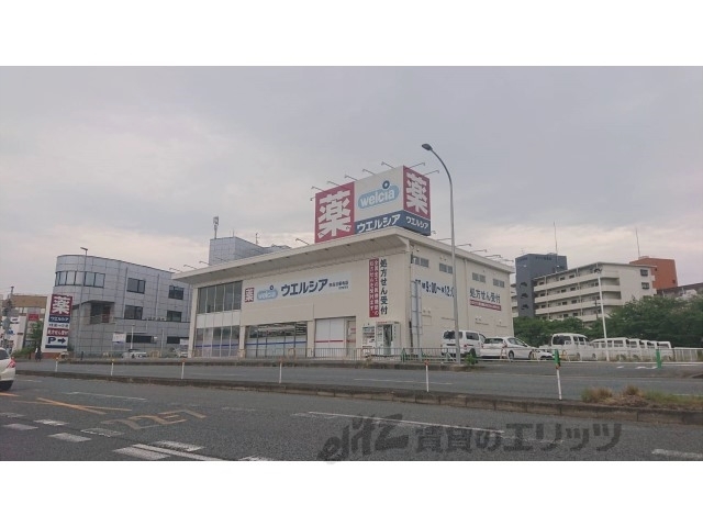 ドラックストア　ウエルシア奈良法華寺店（ドラッグストア）まで450m