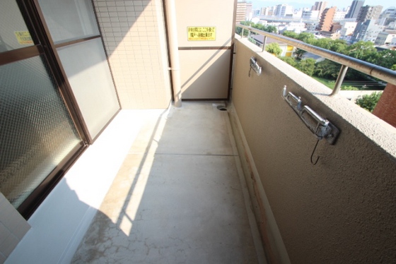 バルコニー　※別部屋の写真です