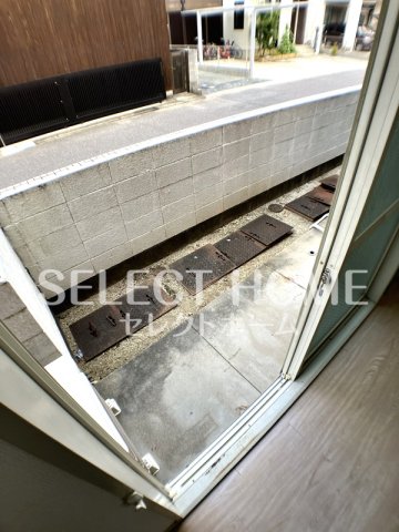 バルコニー　落ち着いた時間を過ごせるバルコニーです