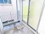 バルコニー　北東向きのバルコニー