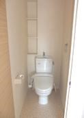 ＪＲ鹿児島本線 千早駅 徒歩3分 9階建 築18年のトイレ写真