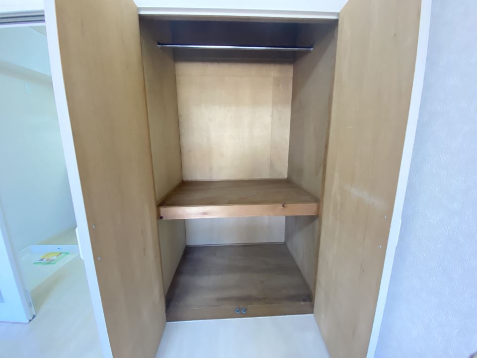 収納　約１帖ある２段のクローゼット☆